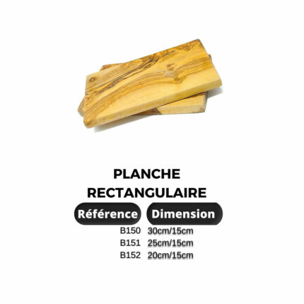 Planche rectangulaire